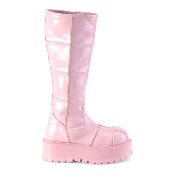 Gothic Platform Festival Knee High Boots
